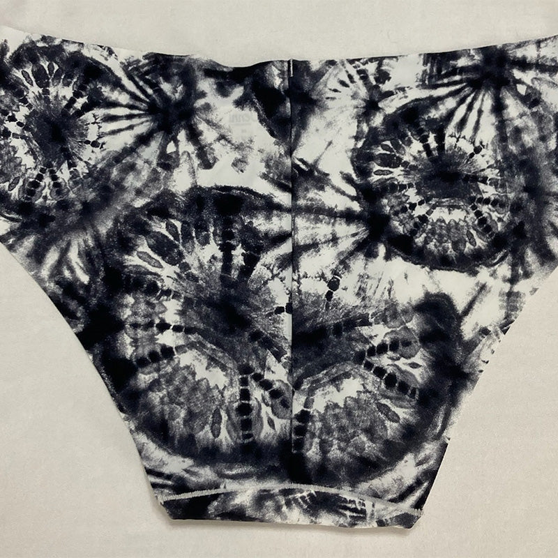 Jenni No-Show Bikini Underwear Pinwheel Tiedye L