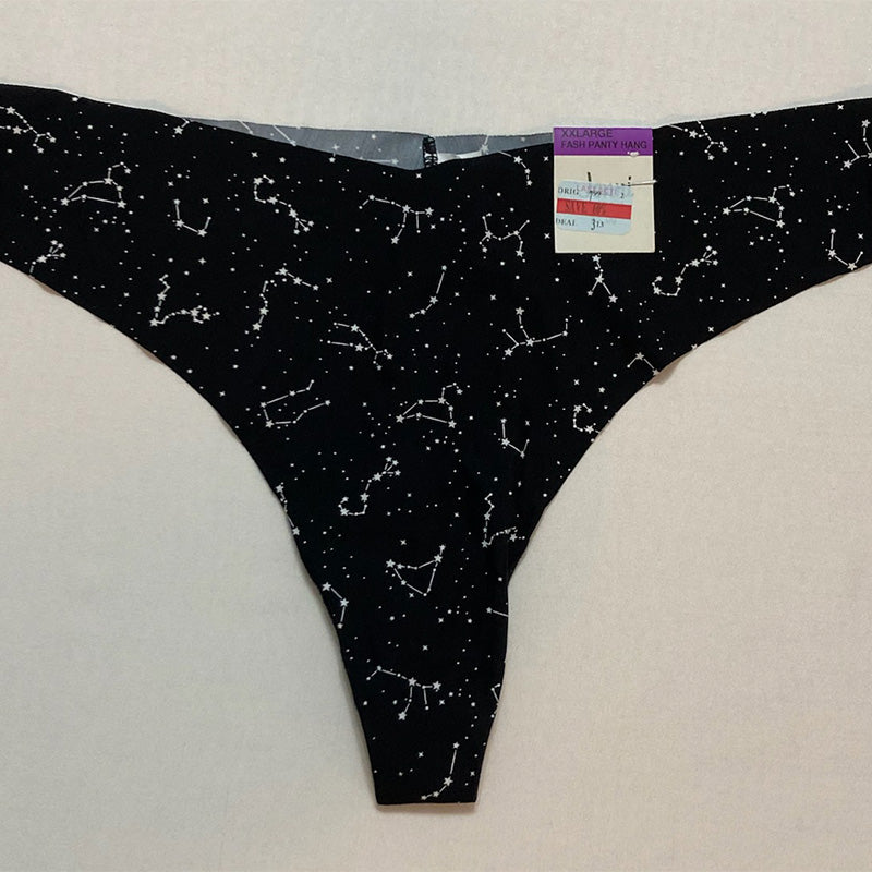 Jenni No-Show Thong Underwear Constellation 2XL