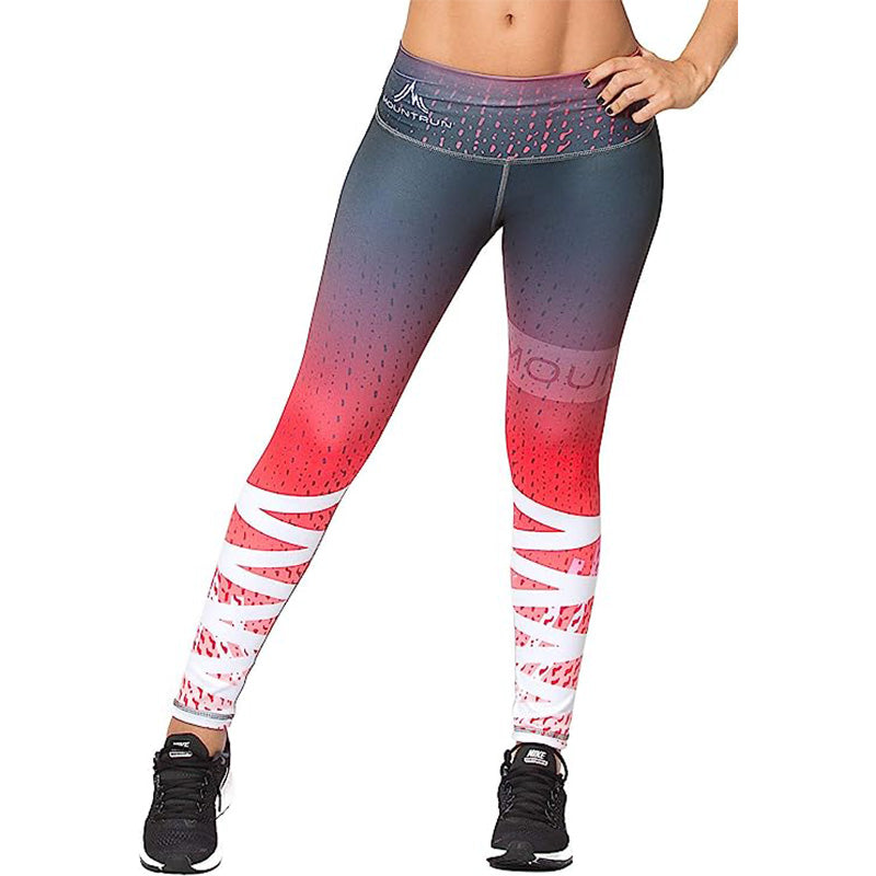Mountrun Active Colombian Waisted High Compression Workout Shaping Leggings (Vital)