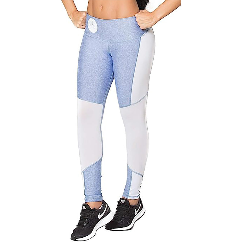 Mountrun Active Colombian Waisted High Compression Workout Shaping Leggings (Net)