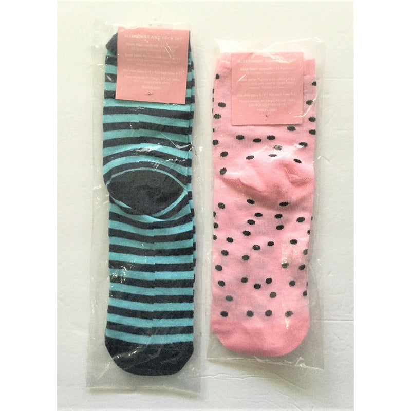 Jenni Sleep Socks 2-Pack Shoe Size 6-10 9-11