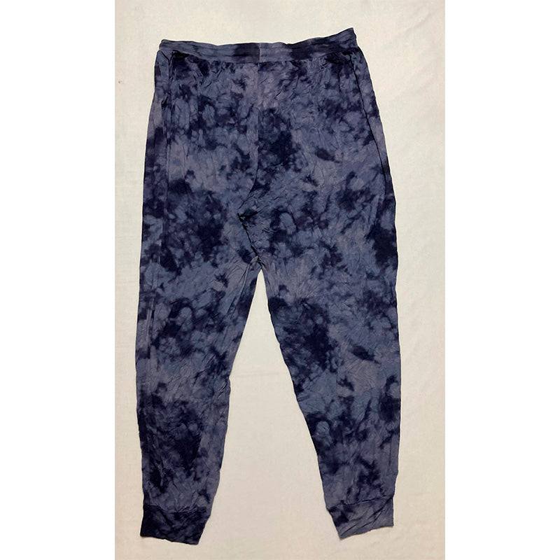 Jenni Printed Smocked Jogger Pajama Pants Nairobi Tie Dye 1X