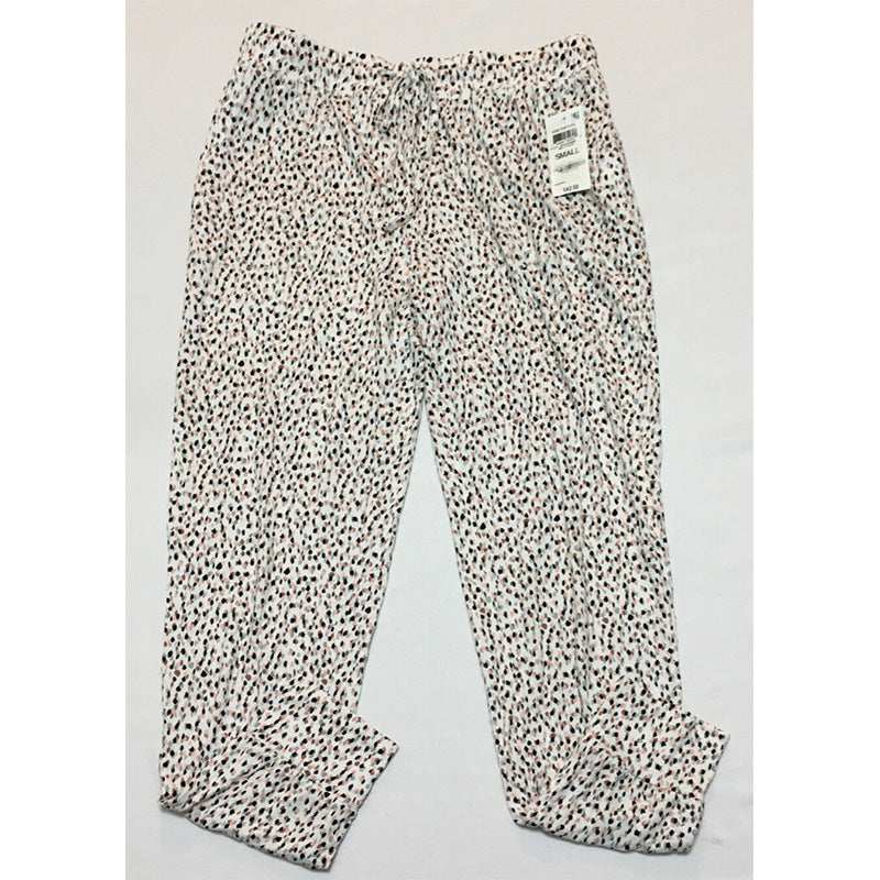 Alfani Printed Essential Jogger Pants Multi Dots S