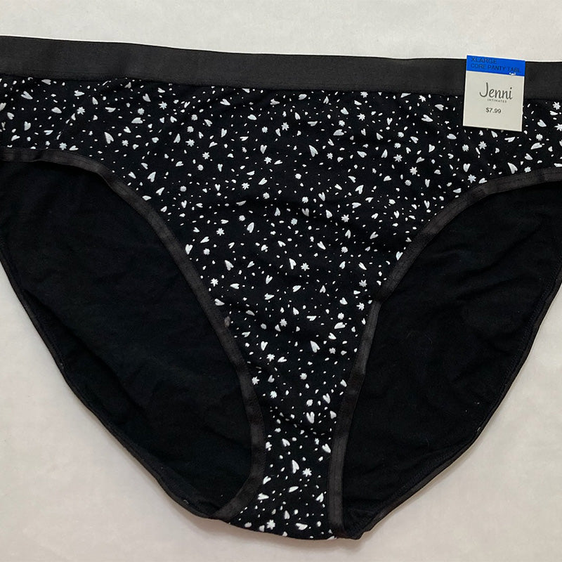 Jenni Hi-Cut Bikini Underwear Ditsy Hearts XL