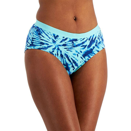 Jenni Elastic Waistband Cotton Hipster Underwear Tiedye Burst S