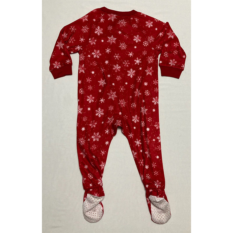 Family Pajamas Baby Merry Snowflake Footie One-Piece 18Months