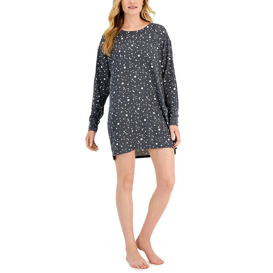 Jenni Supersoft Sleepshirt Grey Celestial M