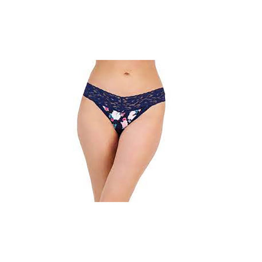 INC Lace-Trim Thong Underwear Multicolor M