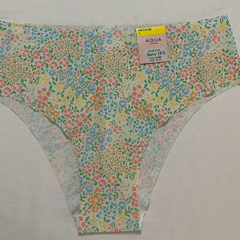 Aqua Underwear hipster Multicolor Floral M