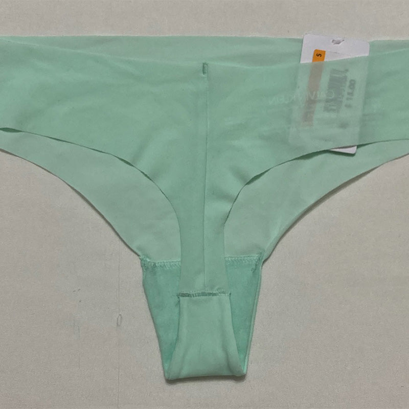 Calvin Klein Invisibles Seamless Thong Panty Aqua Luster S