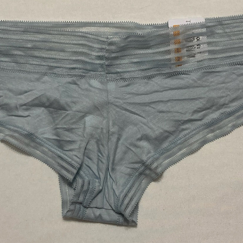 Calvin Klein Striped Waist Hipster Underwear Grey S