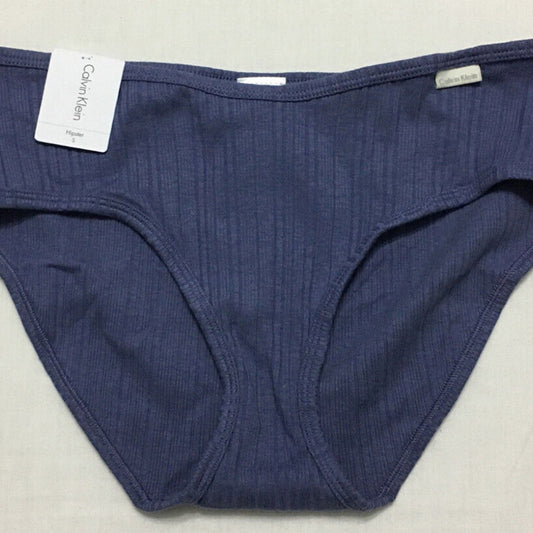 Calvin Klein Women Ribbed Hipster Purple S