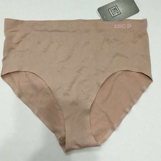 NWOT Izod Underwear Beige Seamless Bonded Hipster M