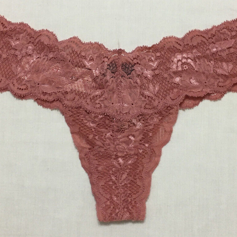 Cosabella Say Never Cutie Low Rise Thong Pink Terracotta One Size
