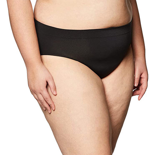 Bali Smoothing Underwear Seamless Brief Panty  Black 2XL