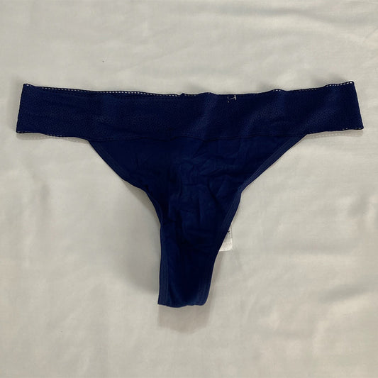 Jockey Printed Original Thong Underwear Blue L